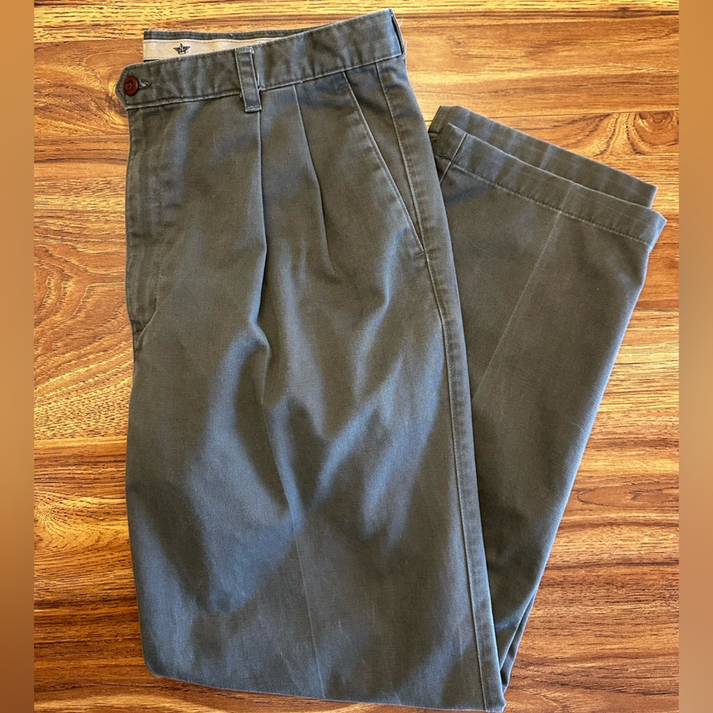 Vintage Dockers Green Chinos for Men